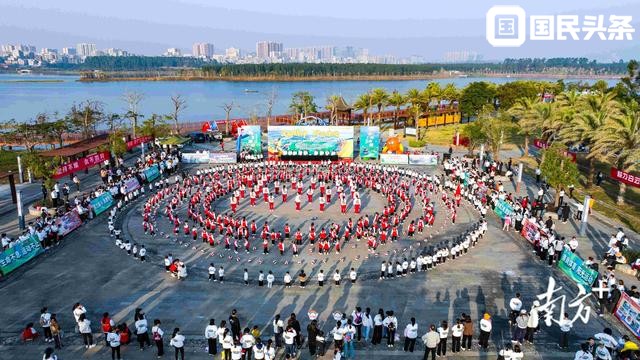 雷州首届千人亲子马拉松活动在西湖碧道火热开跑